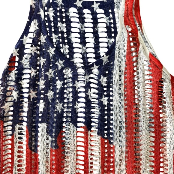 Stars and Stripes Women's Swim Cover-Up - Picture 4 of 5